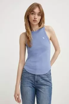 Топ Abercrombie & Fitch, синий