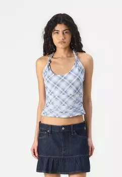 Топ Abercrombie & Fitch, синий