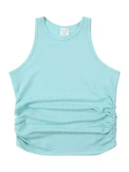 Топ Abercrombie & Fitch, светло-синий