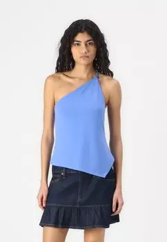 Топ Abercrombie & Fitch, темно-синий