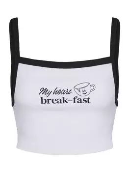 Топ About You HEARBREAKER, черный