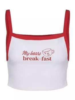 Топ About You HEARBREAKER, красный