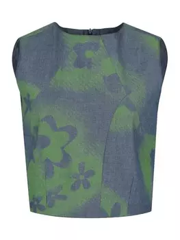 Топ ABOUT YOU REBIRTH STUDIOS Gossy, цвет Blue/Green