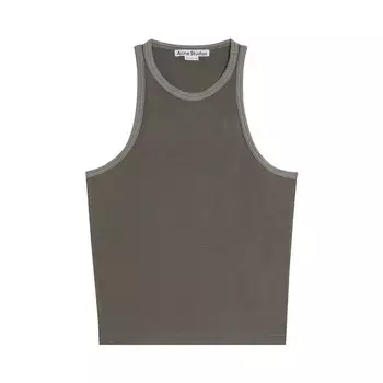 Топ Acne Studios Tank Top Faded Grey, серый