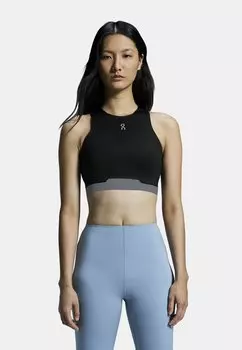 Топ ACTIVE 2-IN-1 CROP On, черный