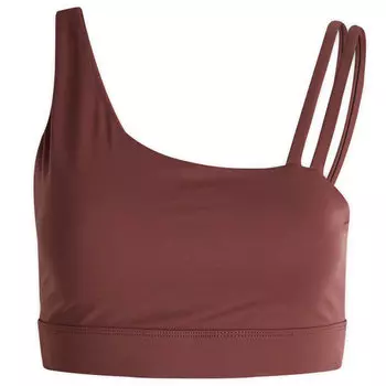 Топ Adanola Ultimate Double Strap Bralette, бордовый
