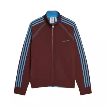 Топ Adidas adidas x Wales Bonner Knit Track 'Mystery Brown', коричневый