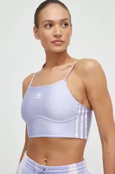 Топ adidas Originals, фиолетовый