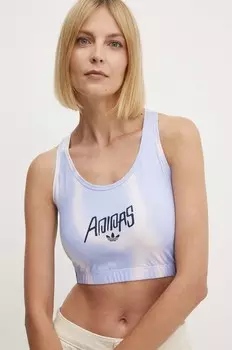 Топ adidas Originals, фиолетовый