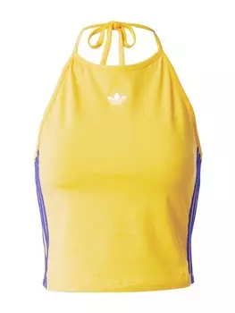 Топ ADIDAS ORIGINALS Halter-Neck, желтый