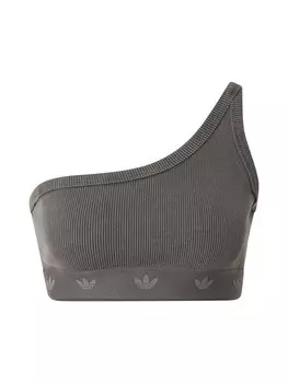 Топ ADIDAS ORIGINALS, пятнистый черный