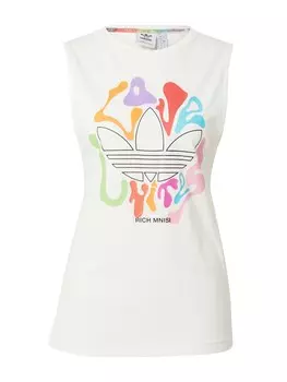 Топ ADIDAS ORIGINALS Pride Rm, от белого