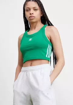 Топ adidas Originals, зеленый