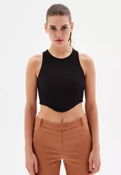 Топ adL, черный