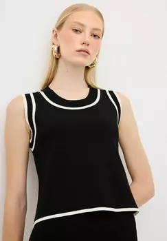 Топ adL, черный