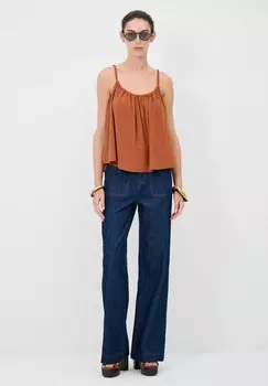 Топ adL, коричневый