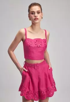 Топ adL, неоновый розовый Ana