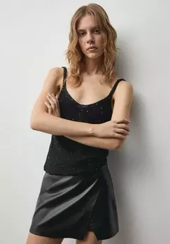 Топ AERI Mango, черный