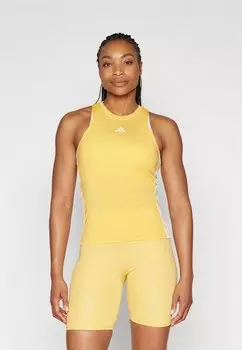 Топ AEROREADY TRAIN ESSENTIALS REGULAR 3-STRIPES TANK adidas Performance, цвет semi spark/white