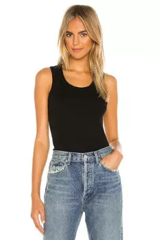 Топ AGOLDE Poppy, черный