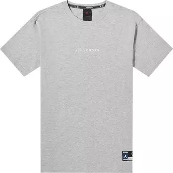 Топ Air Jordan x Fragment Lifestyle Top 'Dark Grey Heather/Navy/Sport Royal/White', серый