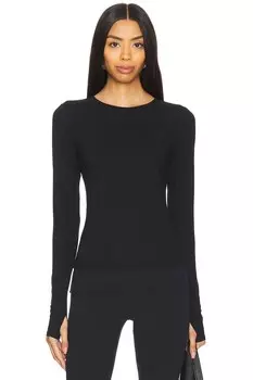 Топ airweight lite с длинными рукавами Splits59, черный