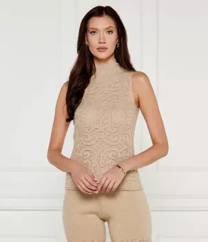 Топ AKEP Regular Fit, бежевый