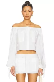 Топ Akiko Guizio, white