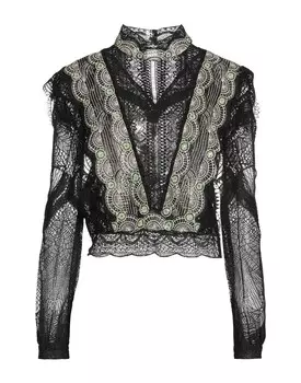 Топ Alberta Ferretti, черный