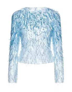 Топ Alberta Ferretti, лазурный