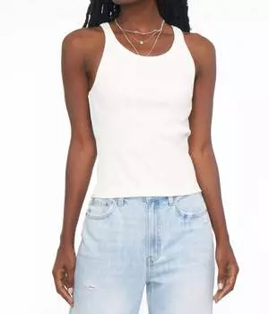 Топ Alden Scoop Neck в цвете Vanilla PISTOLA