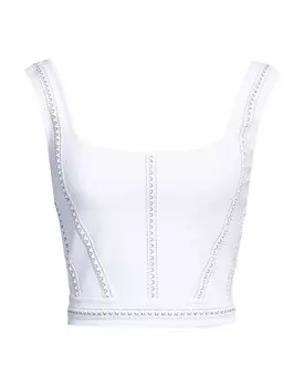 Топ Alexander Mcqueen, белый