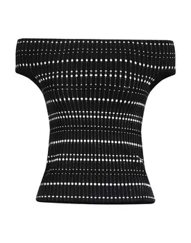 Топ Alexander Mcqueen, черный