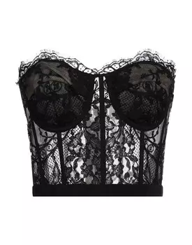 Топ Alexander Mcqueen, черный