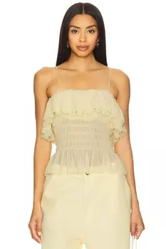 Топ Alexi Ronny Kobo, pastel yellow