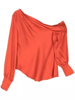 Топ Alice на одно плечо Simkhai, красный