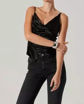 Топ Алитея черного цвета ASTR