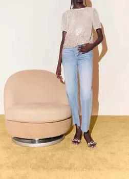 Топ Alix в серебре SAYLOR, серебряный