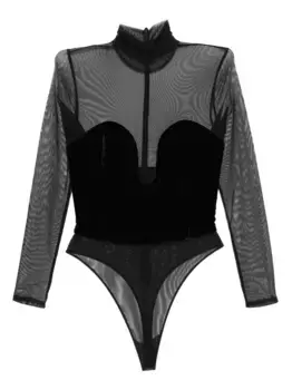 Топ All Eyes on Me Xenia Magera, черный