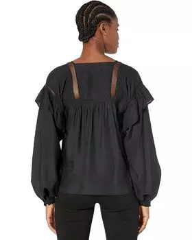 Топ AllSaints Juliette Top, черный
