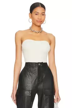 Топ ALLSAINTS Loleatta, цвет Chalk White & Silver