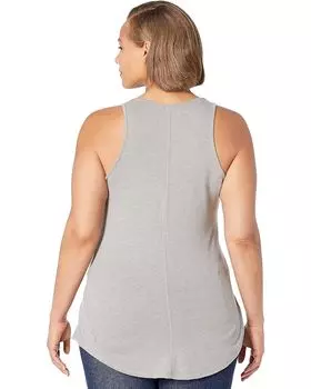 Топ Alternative Vintage 50/50 Backstage Tank Top, цвет Smoke