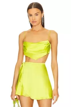 Топ Amanda Uprichard Anneli, лаймовый