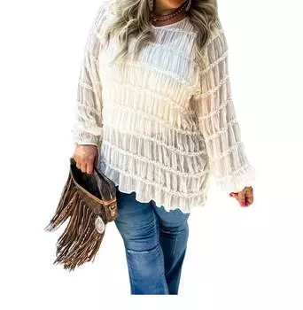 Топ Amelia цвета слоновой кости BLAKELEY