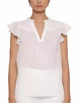 Топ Amelia в белом цвете BANJANAN