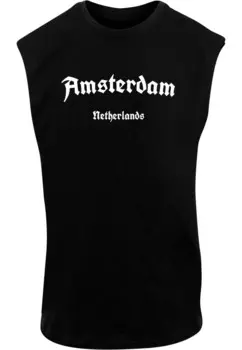 Топ AMSTERDAM X SLEEVELESS Merchcode, черный