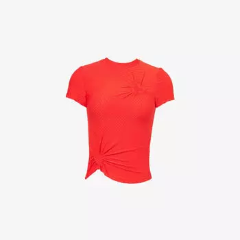 Топ Amy Lynn Bowie с вырезом в форме сердца, красный