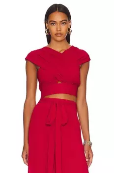 Топ Andrea Iyamah x REVOLVE Aki Crop, цвет Coral