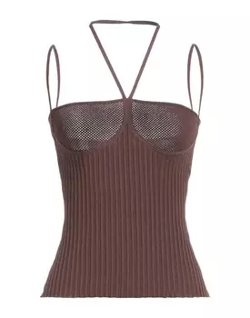 Топ Andredamo, коричневый