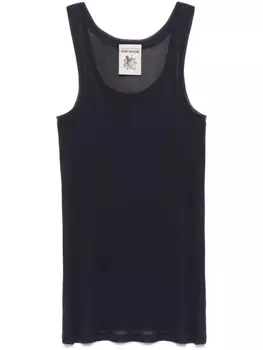 Топ Andreina без рукавов Semicouture, синий